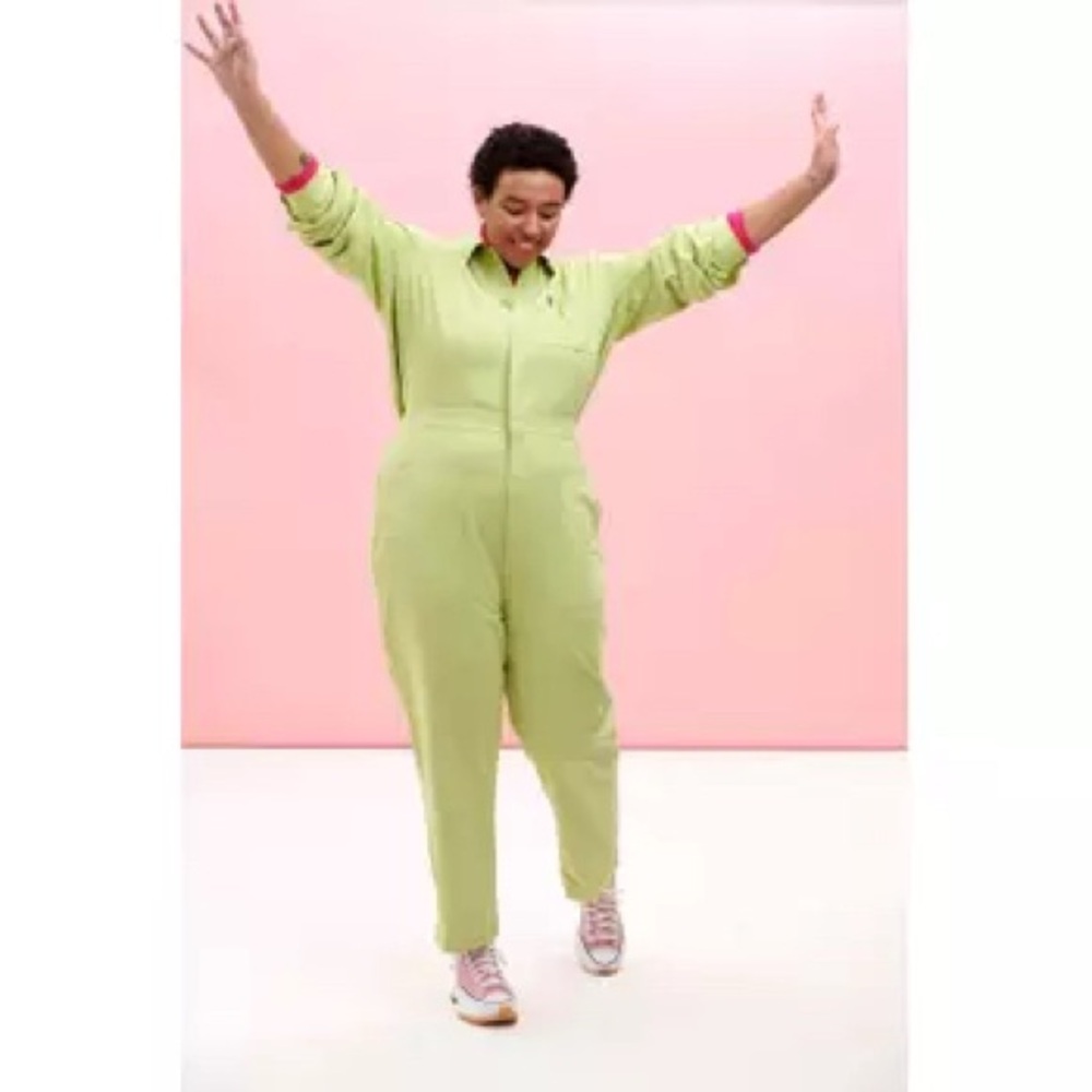 Lime Green Jumpsuit
